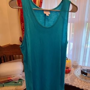 Lularoe Tank Top turquoise size L